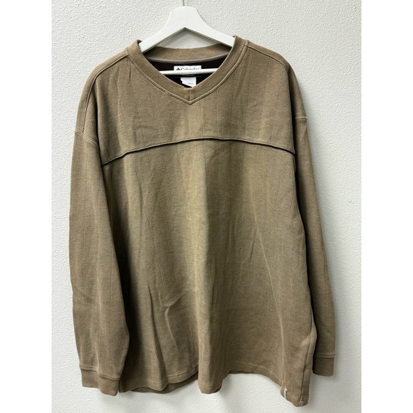 Columbia Men's Sweater V Neck Size‎ 3XL Brown - Picture 1 of 7